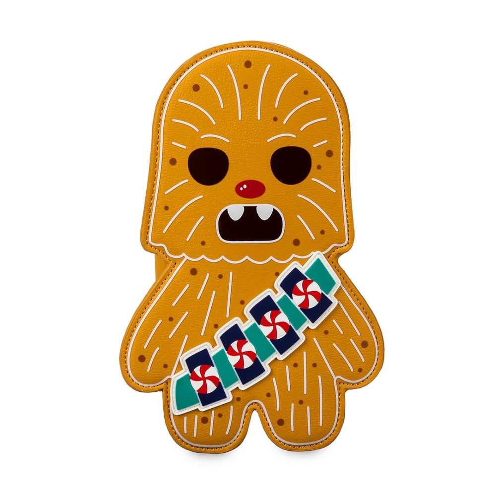 Star Wars Chewbacca Gingerbread Holiday Loungefly Crossbody Bag  Disney NWT